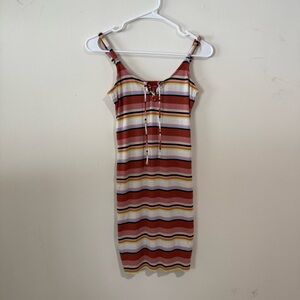 Aero Seriously Soft Stripe Dress size medium